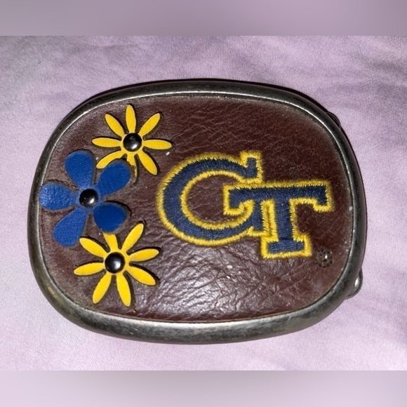 Vintage Cute Georgia Tech Buckle​​​​​​​​​​​​​​​